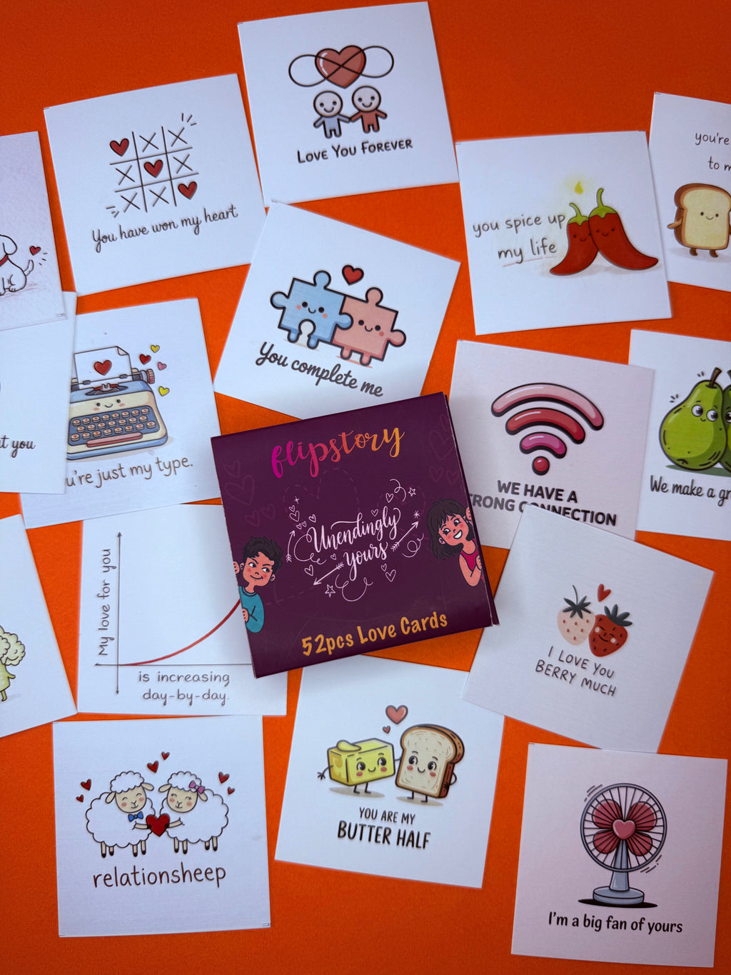 52 Romantic Love Cards