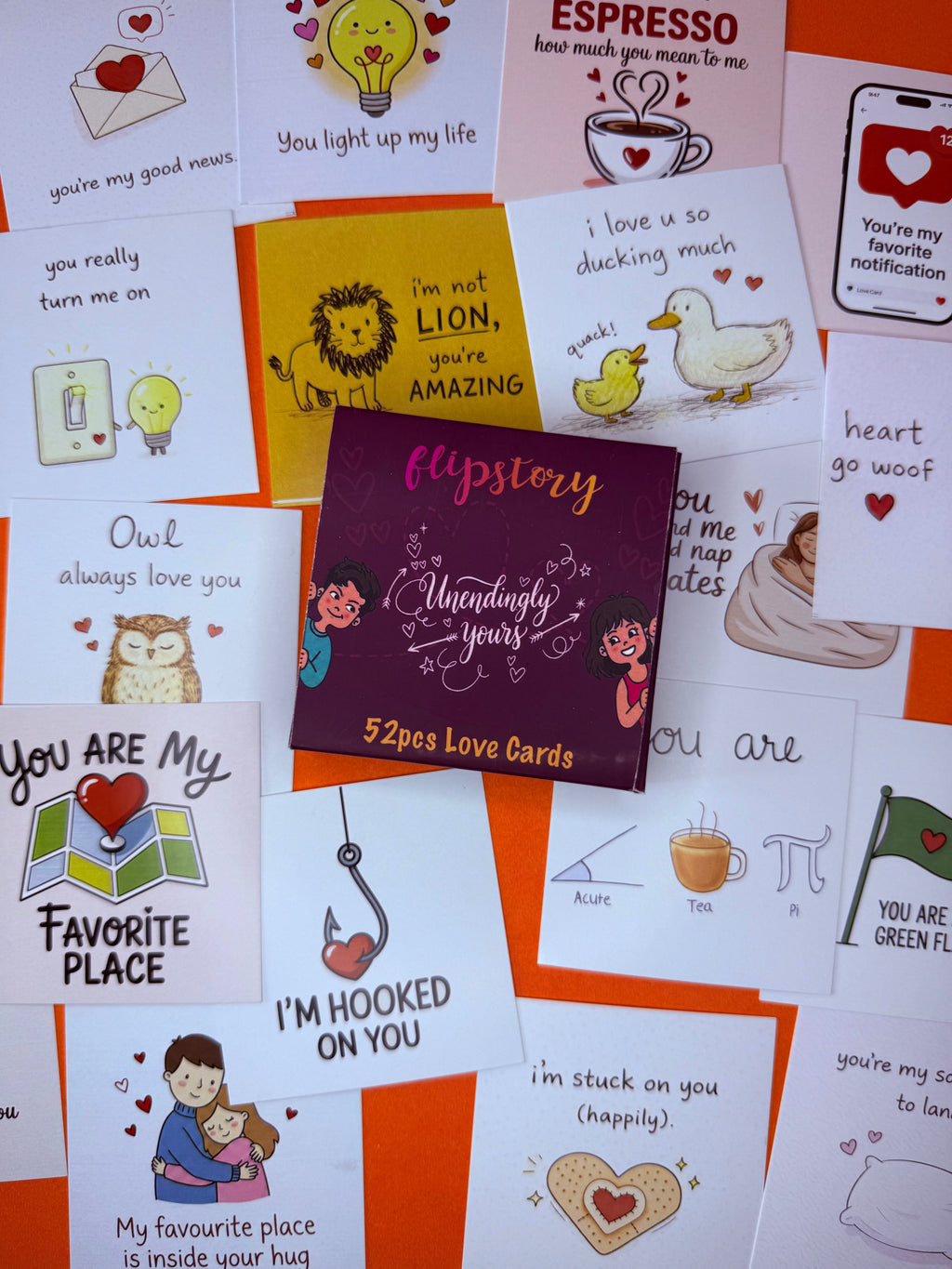 52 Romantic Love Cards