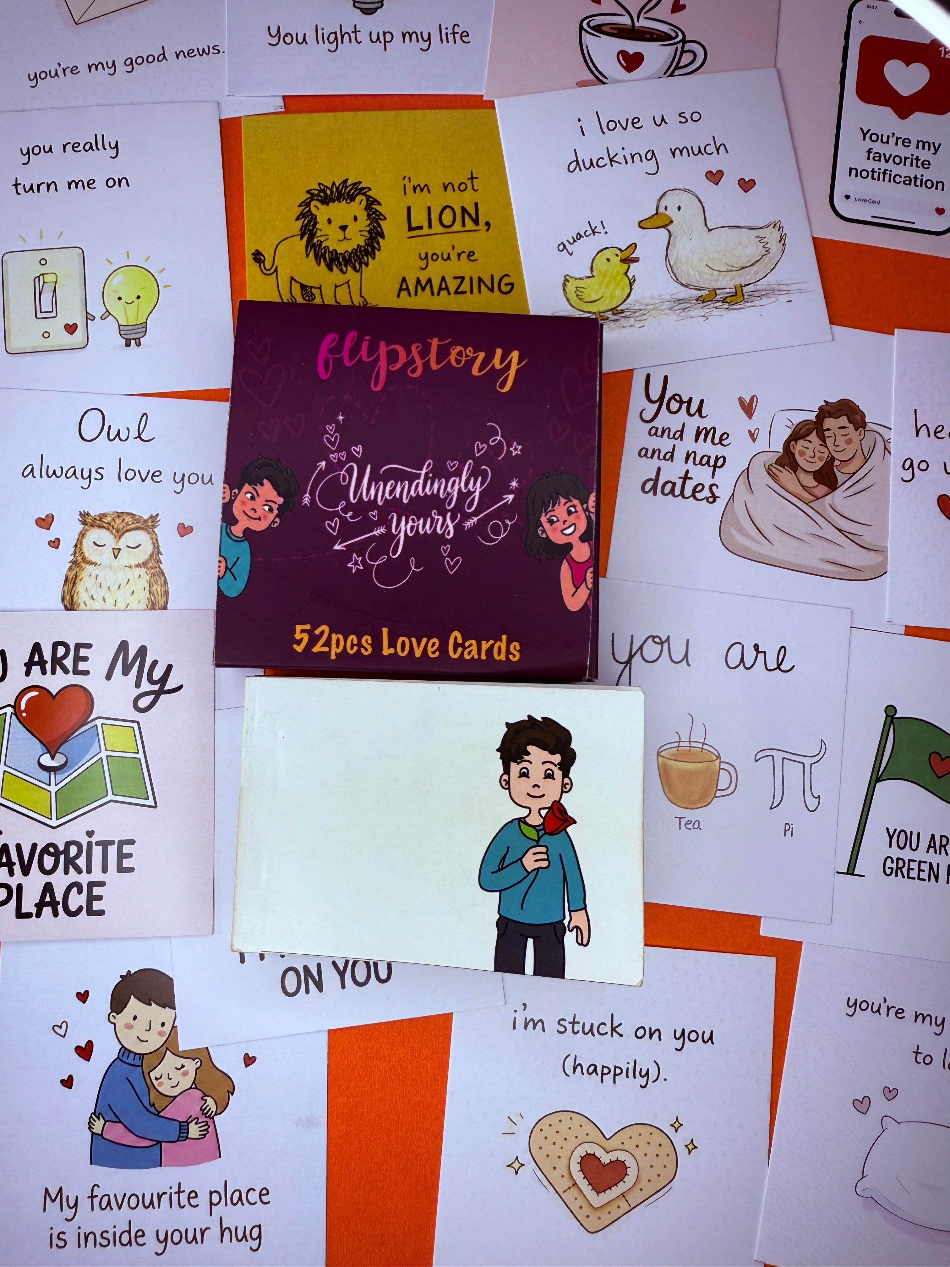 52 Romantic Love Cards