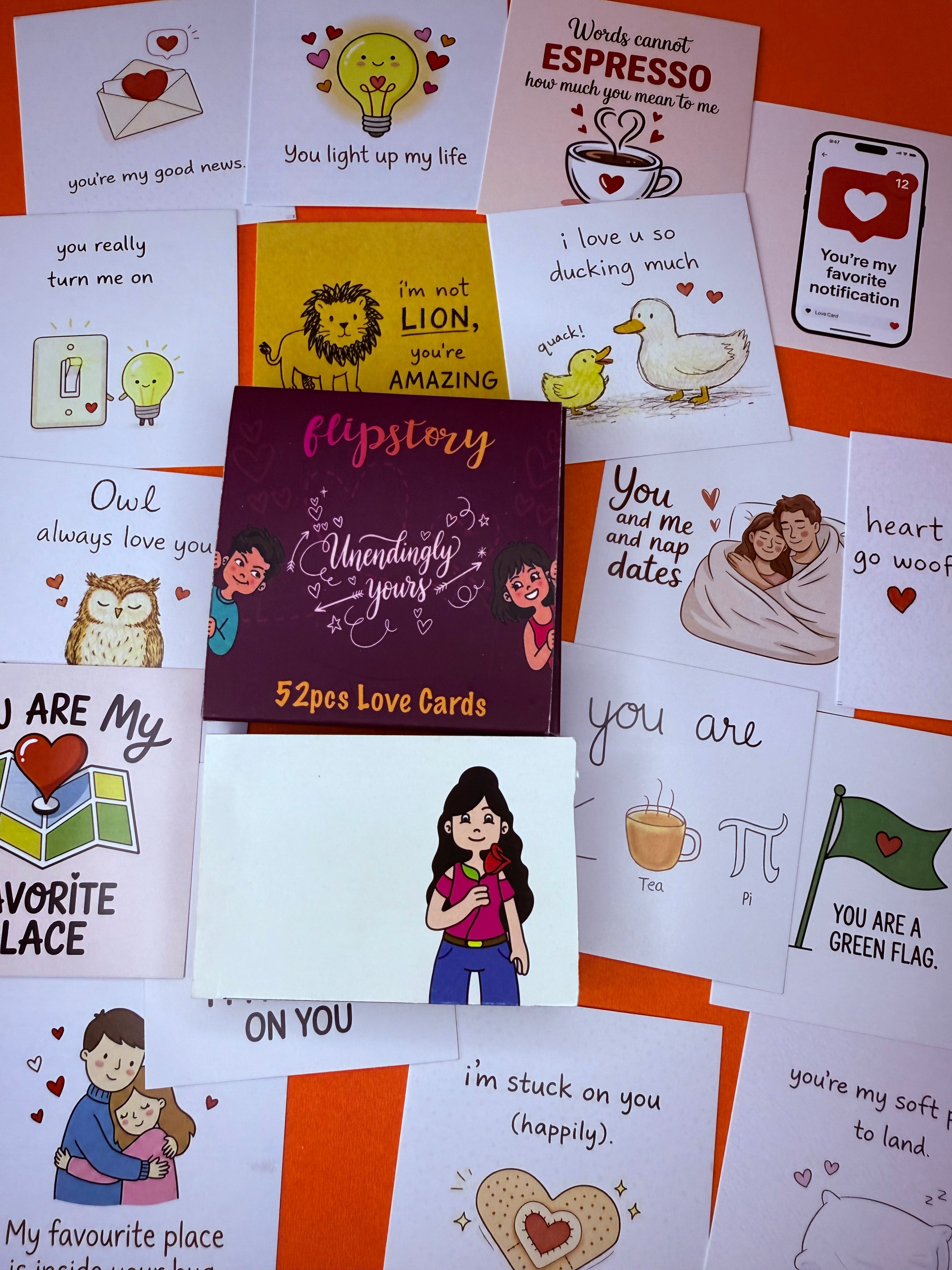 52 Romantic Love Cards