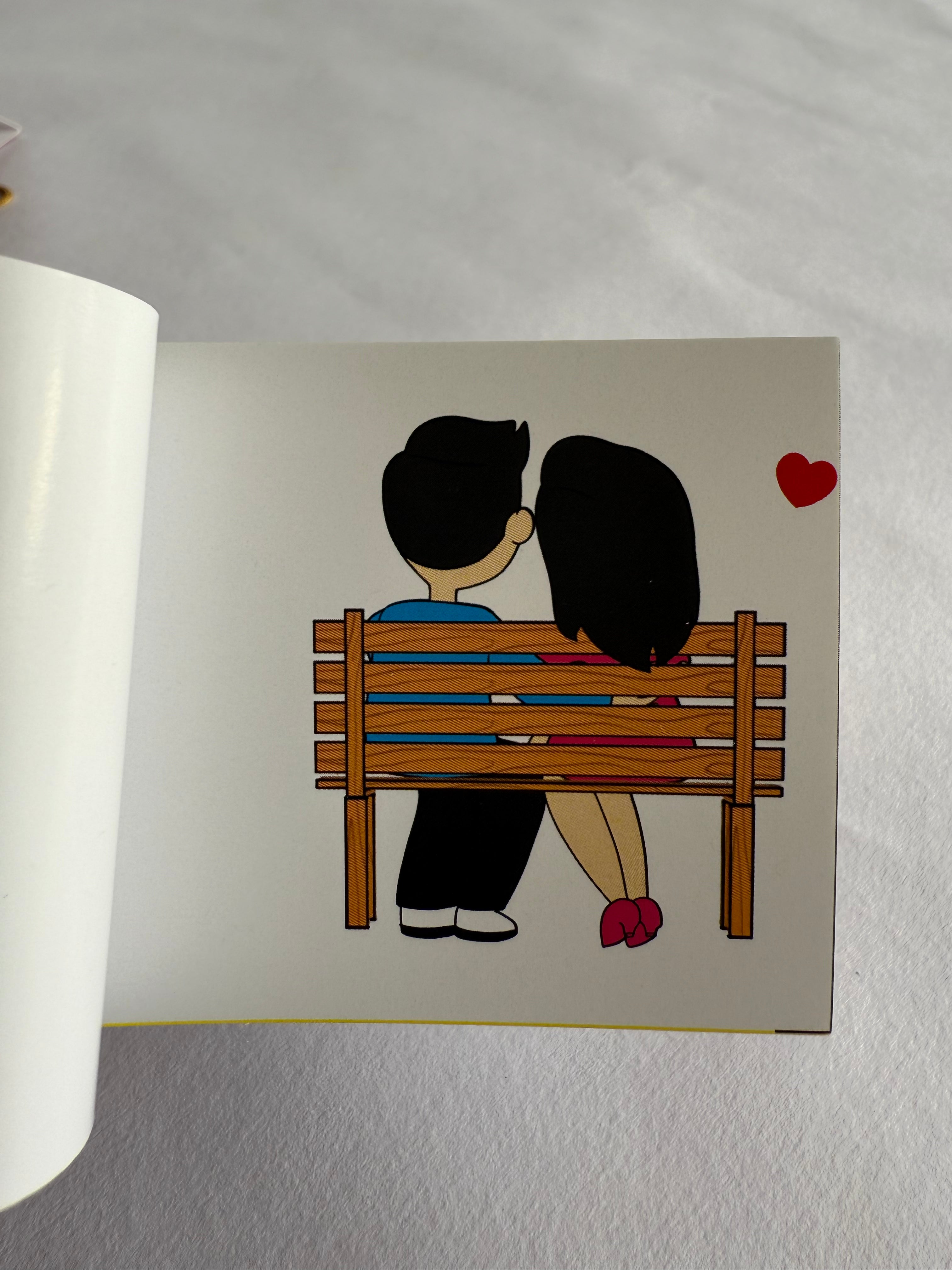 Will you marry me proposal flipbook