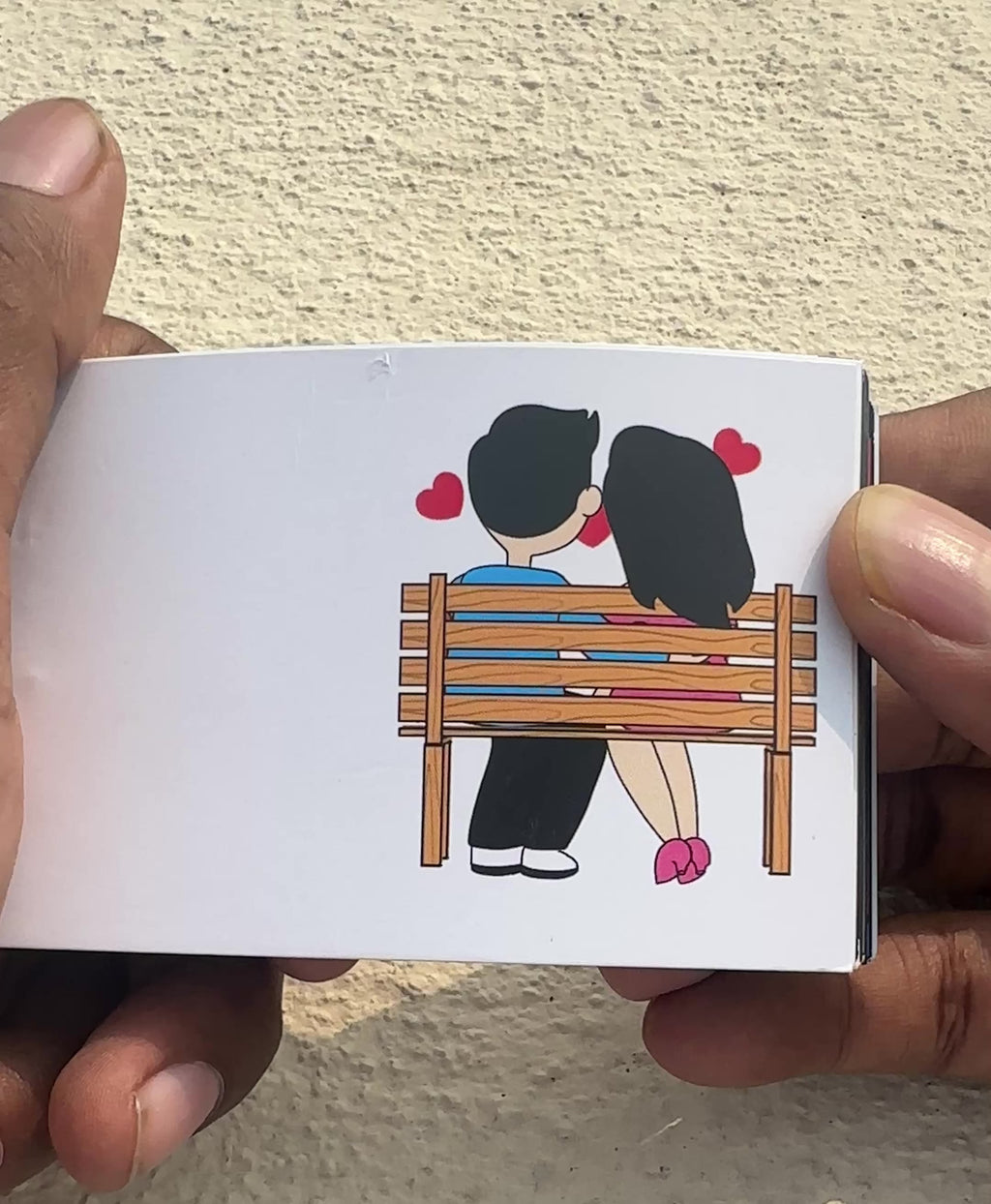 Will you marry me proposal flipbook